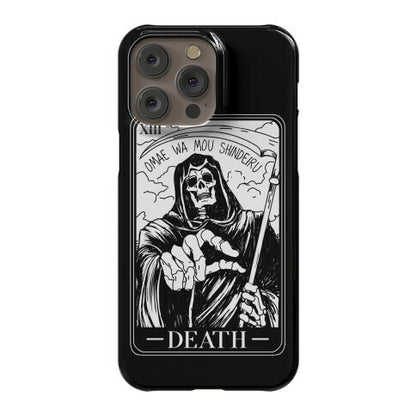 Omae Wa Mou Shindeiru Death Tarot Card Phone Case