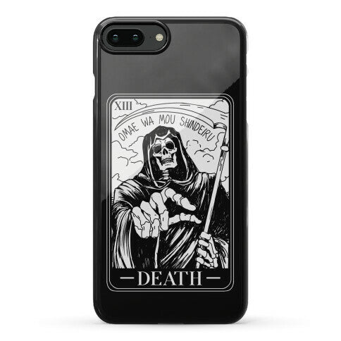 Omae Wa Mou Shindeiru Death Tarot Card Phone Case