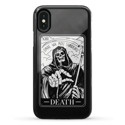 Omae Wa Mou Shindeiru Death Tarot Card Phone Case