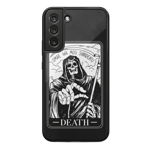 Omae Wa Mou Shindeiru Death Tarot Card Phone Case