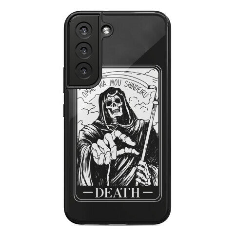 Omae Wa Mou Shindeiru Death Tarot Card Phone Case