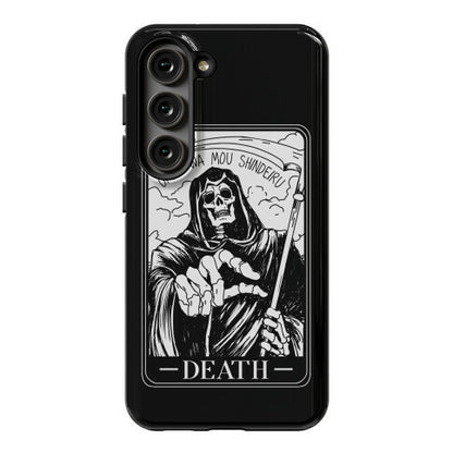 Omae Wa Mou Shindeiru Death Tarot Card Phone Case