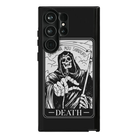 Omae Wa Mou Shindeiru Death Tarot Card Phone Case