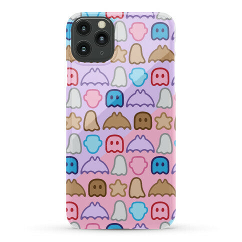 Spoopy Cereal Parody Pattern Phone Case