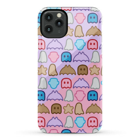 Spoopy Cereal Parody Pattern Phone Case