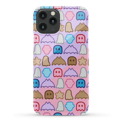 Spoopy Cereal Parody Pattern Phone Case