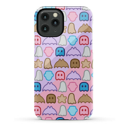 Spoopy Cereal Parody Pattern Phone Case