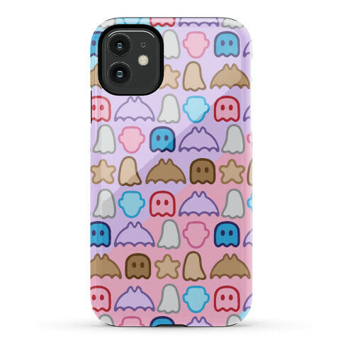 Spoopy Cereal Parody Pattern Phone Case