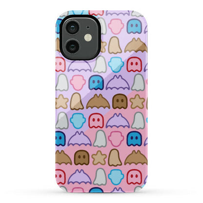 Spoopy Cereal Parody Pattern Phone Case