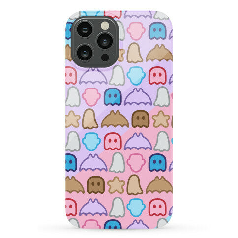 Spoopy Cereal Parody Pattern Phone Case