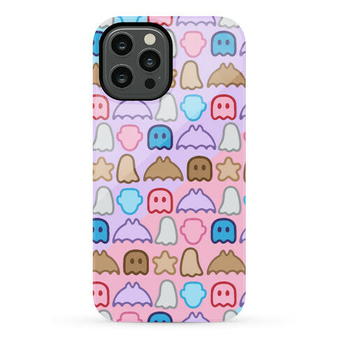 Spoopy Cereal Parody Pattern Phone Case