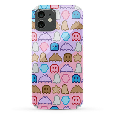 Spoopy Cereal Parody Pattern Phone Case