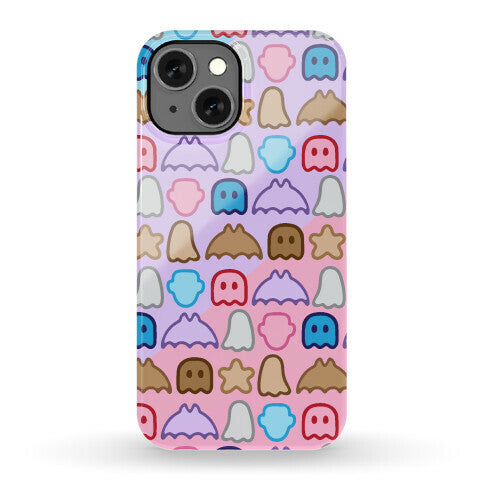 Spoopy Cereal Parody Pattern Phone Case