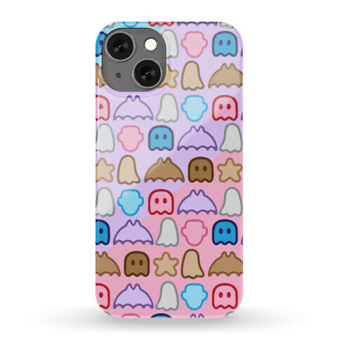 Spoopy Cereal Parody Pattern Phone Case