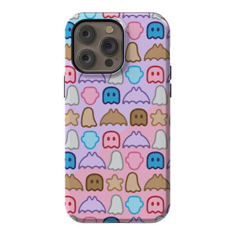 Spoopy Cereal Parody Pattern Phone Case