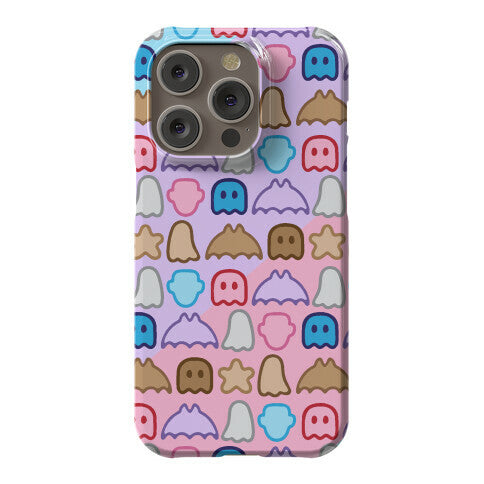 Spoopy Cereal Parody Pattern Phone Case
