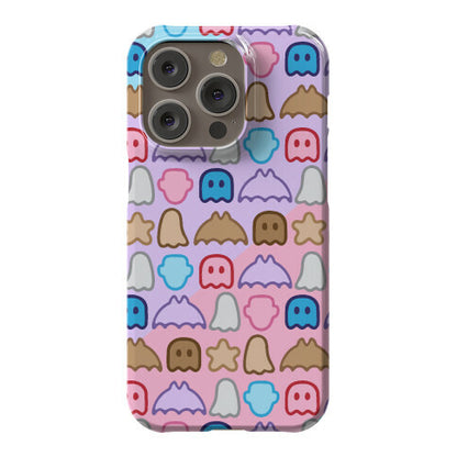 Spoopy Cereal Parody Pattern Phone Case