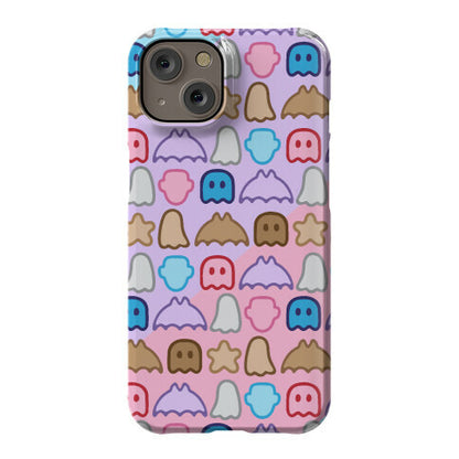 Spoopy Cereal Parody Pattern Phone Case