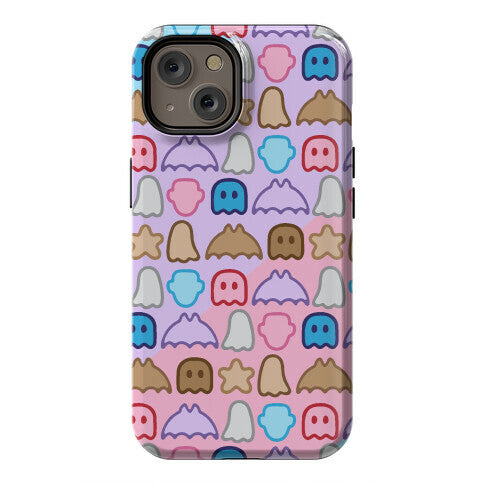 Spoopy Cereal Parody Pattern Phone Case