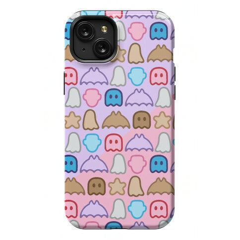 Spoopy Cereal Parody Pattern Phone Case