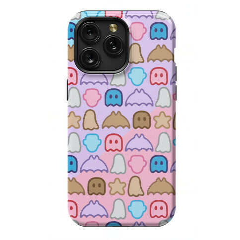 Spoopy Cereal Parody Pattern Phone Case