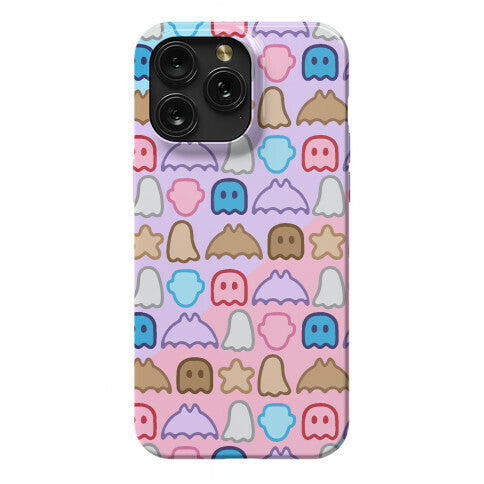 Spoopy Cereal Parody Pattern Phone Case