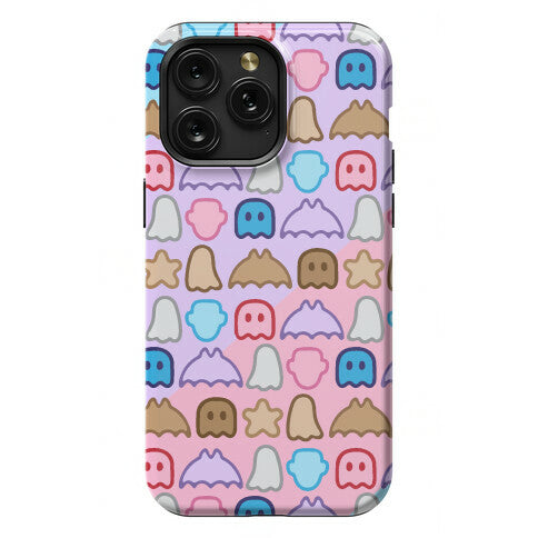 Spoopy Cereal Parody Pattern Phone Case