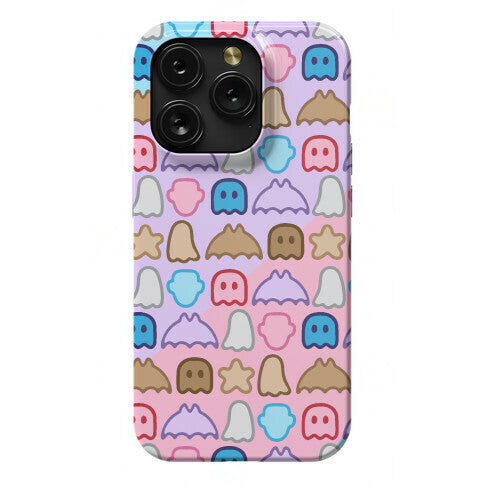 Spoopy Cereal Parody Pattern Phone Case