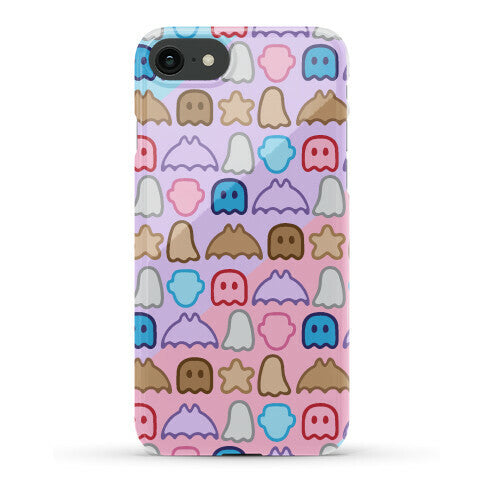 Spoopy Cereal Parody Pattern Phone Case