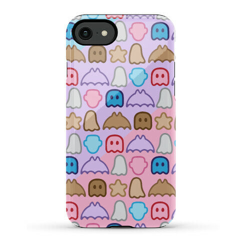 Spoopy Cereal Parody Pattern Phone Case