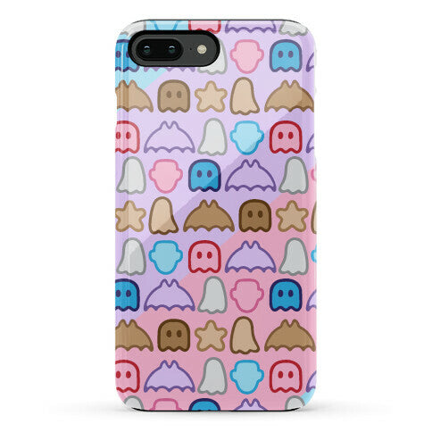 Spoopy Cereal Parody Pattern Phone Case