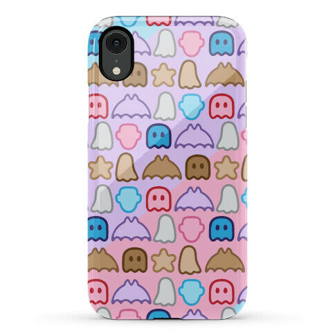 Spoopy Cereal Parody Pattern Phone Case