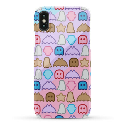 Spoopy Cereal Parody Pattern Phone Case