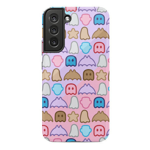 Spoopy Cereal Parody Pattern Phone Case