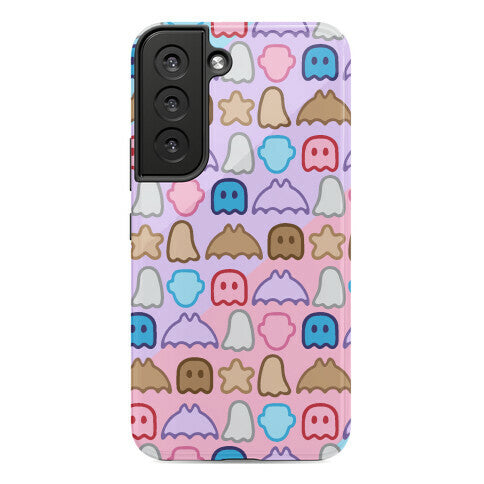 Spoopy Cereal Parody Pattern Phone Case