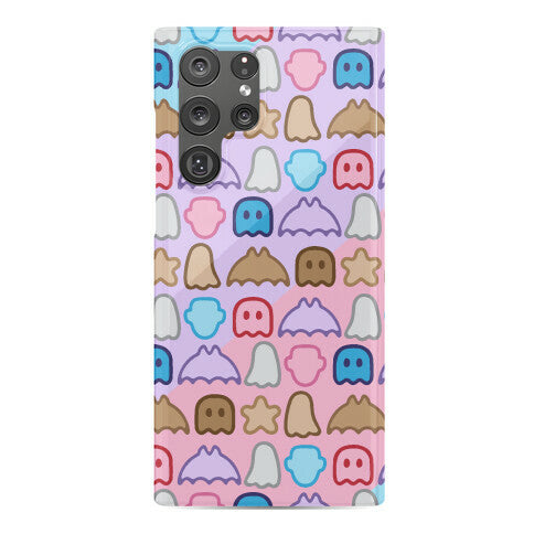 Spoopy Cereal Parody Pattern Phone Case
