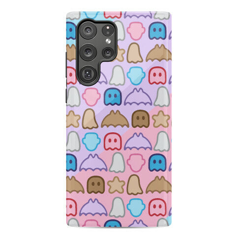 Spoopy Cereal Parody Pattern Phone Case