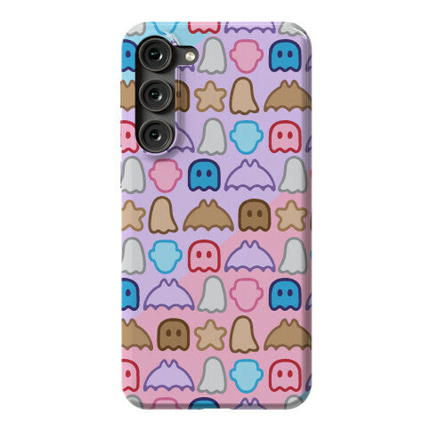 Spoopy Cereal Parody Pattern Phone Case