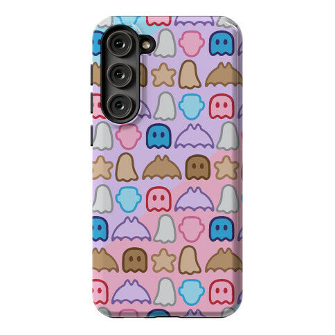 Spoopy Cereal Parody Pattern Phone Case