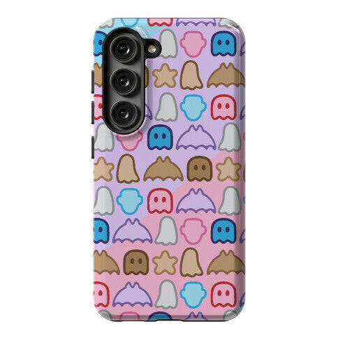 Spoopy Cereal Parody Pattern Phone Case