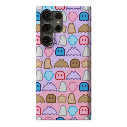 Spoopy Cereal Parody Pattern Phone Case