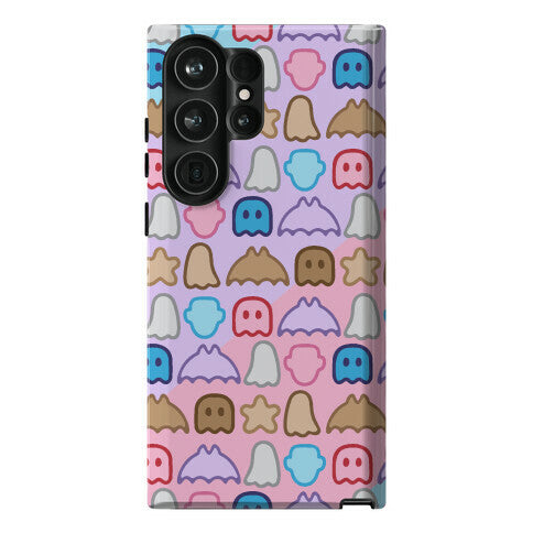 Spoopy Cereal Parody Pattern Phone Case