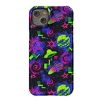 Faux Retro Arcade Carpet Pattern Phone Case