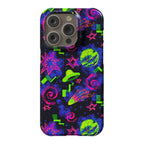 Faux Retro Arcade Carpet Pattern Phone Case