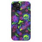 Faux Retro Arcade Carpet Pattern Phone Case