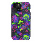 Faux Retro Arcade Carpet Pattern Phone Case