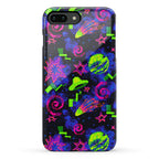 Faux Retro Arcade Carpet Pattern Phone Case