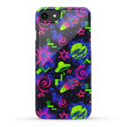 Faux Retro Arcade Carpet Pattern Phone Case