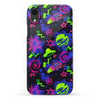 Faux Retro Arcade Carpet Pattern Phone Case