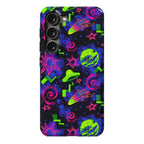 Faux Retro Arcade Carpet Pattern Phone Case